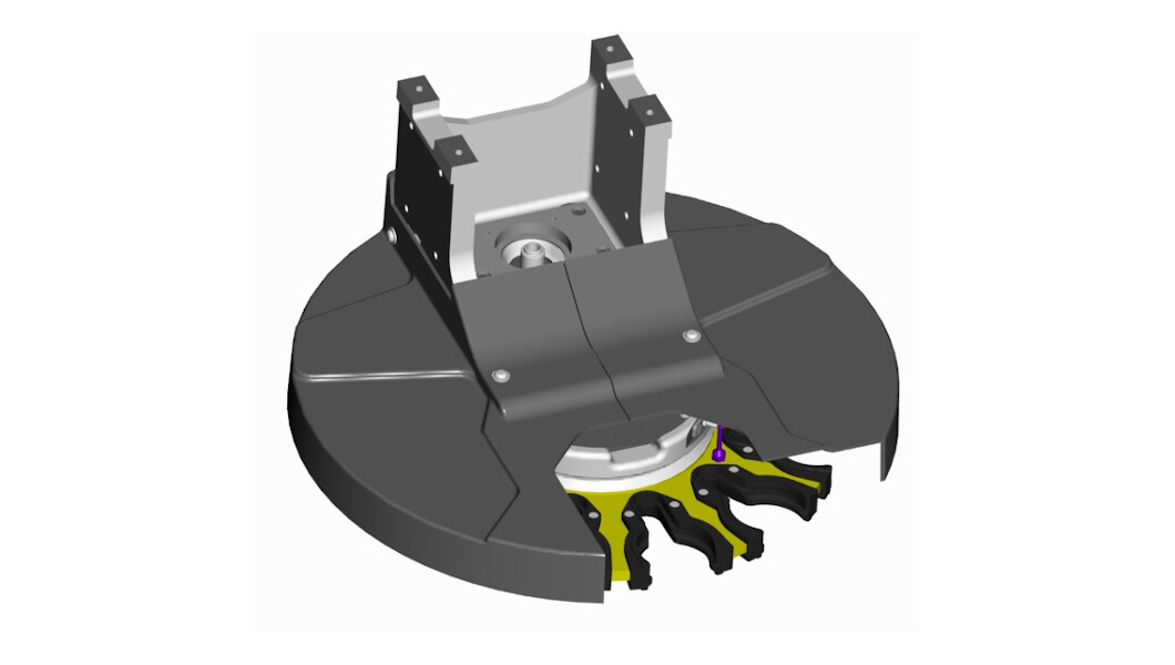 Tool changer 12 positions ISO 30 Base